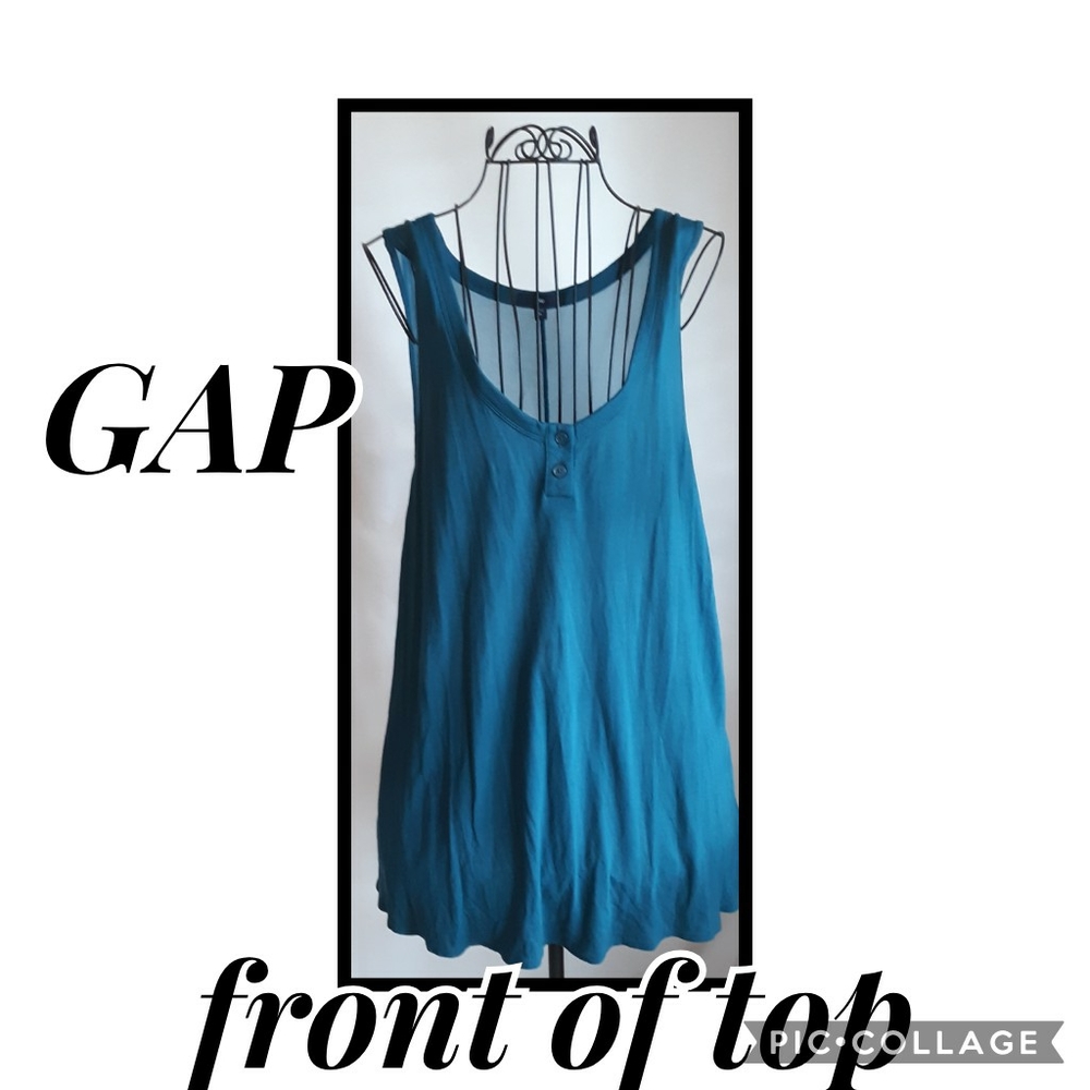 GAP BLUE WOMEN'S XL TOP